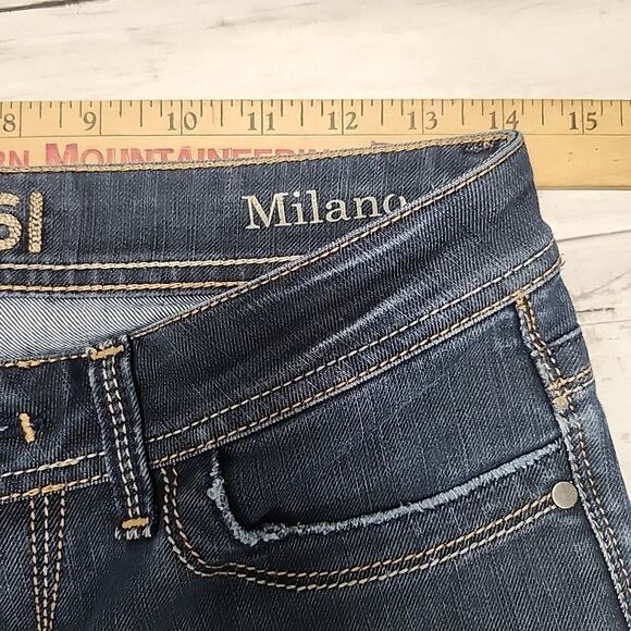 DL1961 Premium Denim Milano Bootcut Jeans Dark Wash Women's Sz 27 - Picture 5 of 16